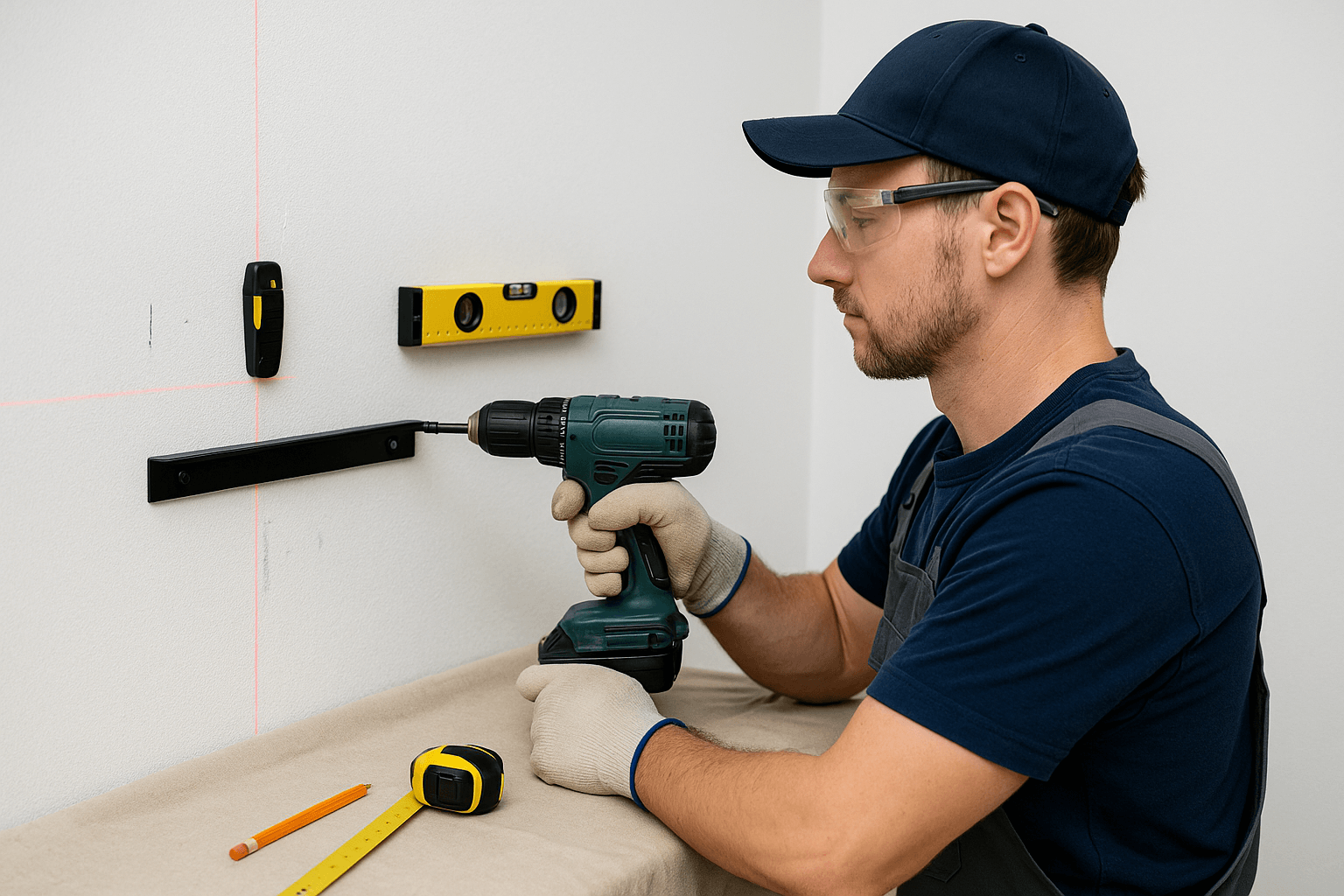 Umzugsunternehmen Erding Wandmontage